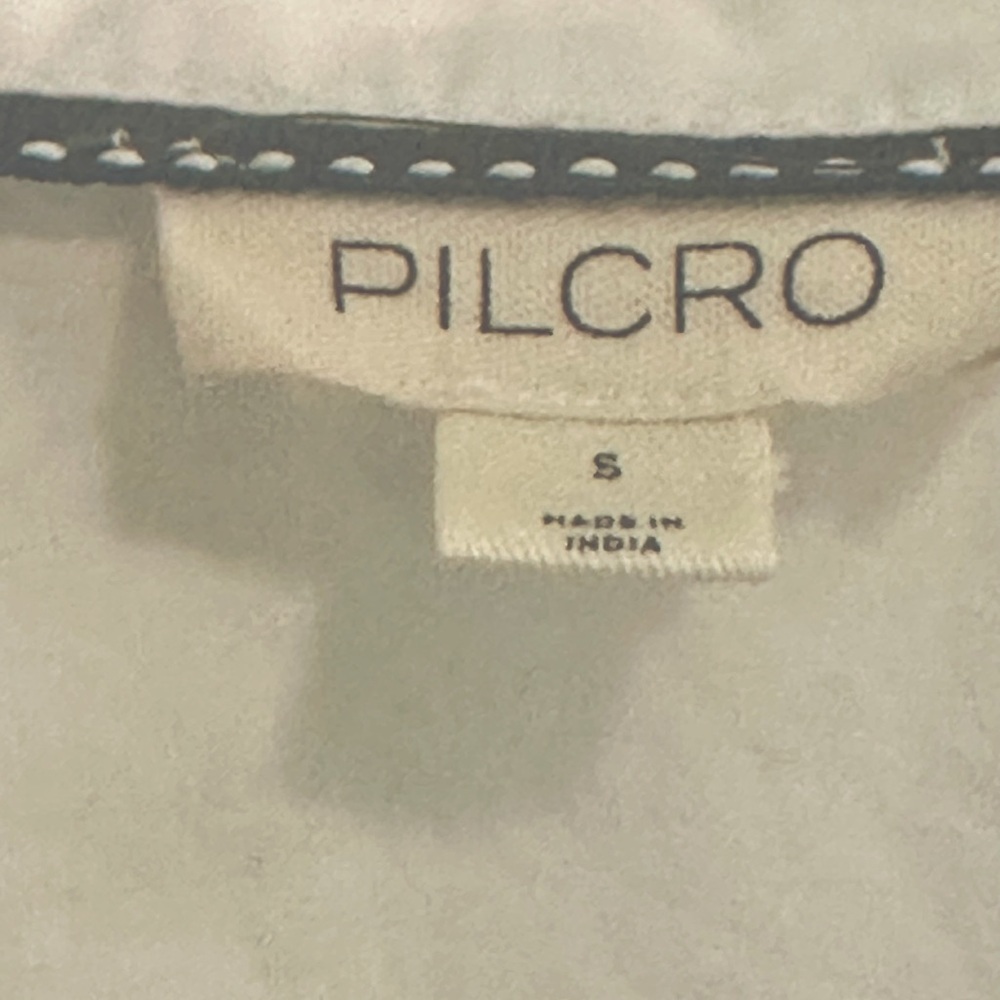 Pilcro Short-Sleeve Reworked Ruffle Blouse - Picture 7 of 9